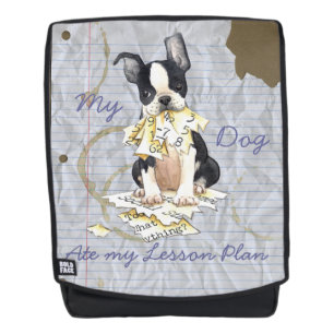 Mijn Boston Terrier Ate mijn Lesson Plan Rugtassen