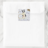 Mijn Boston Terrier Ate My Lesson Plan Vierkante Sticker (Tas)