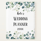 Mijn botanische Wedding Planner eucalyptus organis (Achterkant)