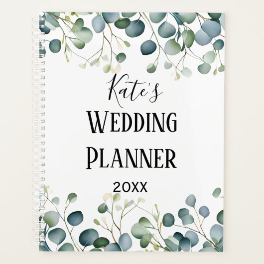 Mijn botanische Wedding Planner eucalyptus organis (Voorkant)