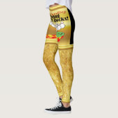 Mijn bowling/drink teamstenen leggings (Links)