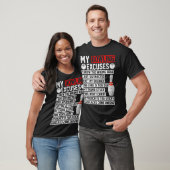 Mijn Bowling Excuses Funny Bowler T-shirt (Unisex)