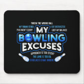 Mijn Bowling is erg onhandig voor Fun Bowling Gift Muismat (Voorkant)