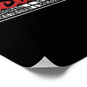 Mijn Bowling is gek op grappige Bowler balspelden Poster (Hoek)