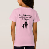 Mijn Bowling met papa T-Shirt (Achterkant)