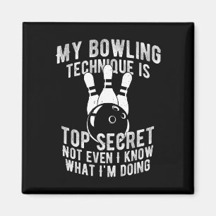 Mijn Bowling-techniek is de meest geheime grappige Magneet