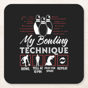 Mijn Bowling-techniek Kartonnen Onderzetters
