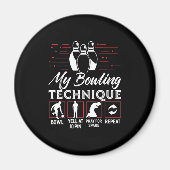 Mijn Bowling-techniek Magneet (Voorkant)