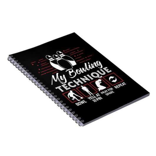 Mijn Bowling-techniek Notitieboek (Rechterzijde)