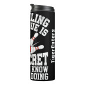 Mijn Bowling Techniek Top Secret Graphic Thermosbeker (Geroteerd rechts)