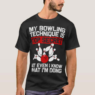 Mijn Bowlingtechniek Is Top Geheim Grappig Bowling