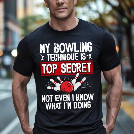 Mijn Bowlingtechniek Is Top Geheim Grappige Bowlin