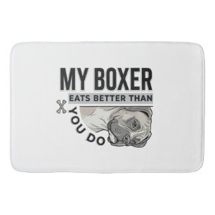 Mijn Boxer Eet Beter Dan Jij Doe Hondenliefhebber Badmat