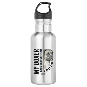 Mijn Boxer Eet Beter Dan Jij Doe Hondenliefhebber Waterfles
