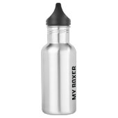 Mijn Boxer Eet Beter Dan Jij Doe Hondenliefhebber Waterfles (Links)