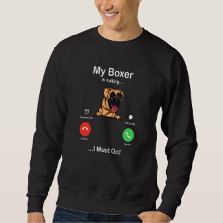 Mijn Boxer roept me op om te gaan doen Trui