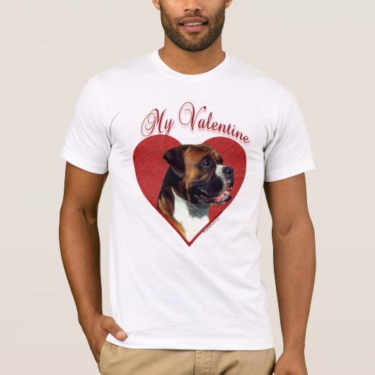 Mijn Boxer Valentijn T-shirt (Voorkant)