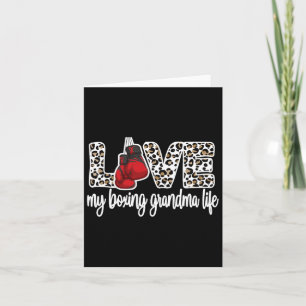 Mijn Boxing Grandma Life Best Boxing Grandma Kaart