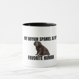 Mijn Boykin Spaniel Is Mijn Favoriete Mensen Mok
