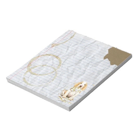 Mijn Bracco Italiano Ate My Lesson Plan Notitieblok (Linkerzijde)