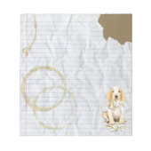 Mijn Bracco Italiano Ate My Lesson Plan Notitieblok (Voorkant)