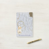 Mijn Bracco Italiano Ate My Lesson Plan Post-it® Notes (Op bureau)