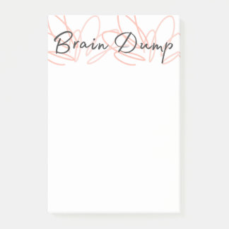 Mijn Brain Dump Dump Notepad Post-it® Notes