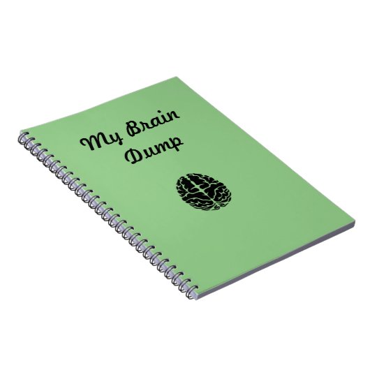 Mijn Brain Dump Notitieboek (Rechterzijde)