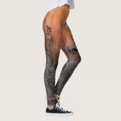 Mijn brandweerman is hete Leggings personaliseren  (Rechts)