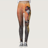 Mijn brandweerman is hete Leggings personaliseren  (Voorkant)