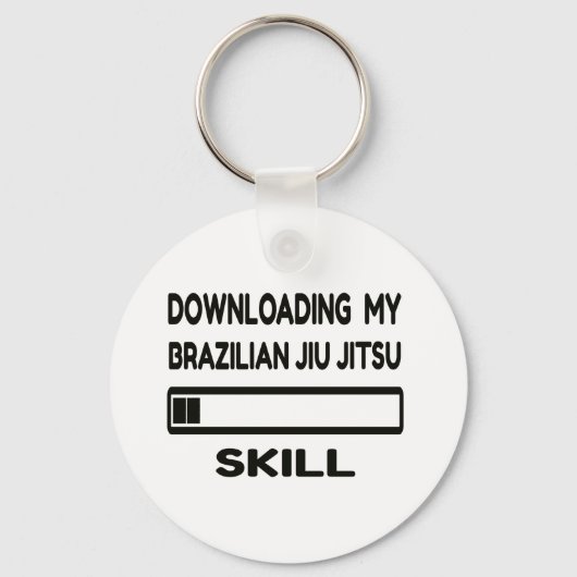 Mijn Braziliaanse Jiu Jitsu-vaardigheden downloade Sleutelhanger (Voorkant)