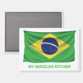 Mijn Braziliaanse keukenmagneet Magneet (Voorkant / Achterkant)