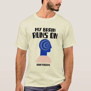 Mijn brein draait op adaptogenen en cognitieve vaa t-shirt