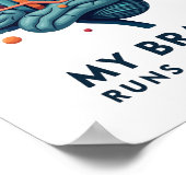 Mijn brein draait op SQL – Data Team Poster (Hoek)