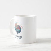 Mijn brein draait op SQL Koffiemok (Voorkant links)