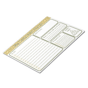 Mijn brein dumpen om te doen lijst notitieblok