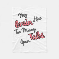 Mijn brein heeft te veel tabbladen open - grappig 