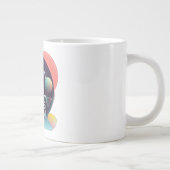 Mijn brein heeft te veel tabbladen open grote koffiekop (Rechts)