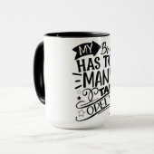 Mijn brein heeft te veel tabbladen open mok (Voorkant links)