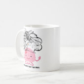 Mijn brein heeft te veel tabbladen open - Motivati Koffiemok (Voorkant links)