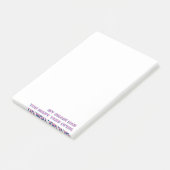 Mijn brein heeft te veel tabbladen open. post-it® notes (Schuin)