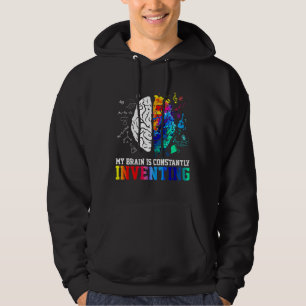 Mijn brein-uitvinding van autisme hoodie