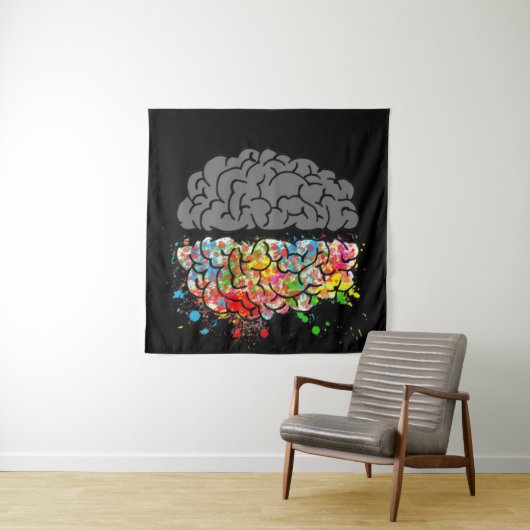 mijn brein wandkleed (In Situ (horizontaal))