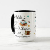 Mijn Brenda K Davies Book en ik heb een moment Mok (Voorkant links)