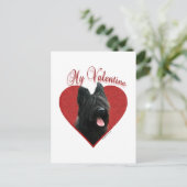 Mijn Briard Valentijn Feestdagenkaart (Staand voorkant)