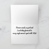 **MIJN BRIDE OP ONZE WOORDDAG** VORIGE LAPKAART KAART (Binnen)