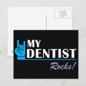 Mijn Briefkaart Dentist Rocks (Voorkant / Achterkant)