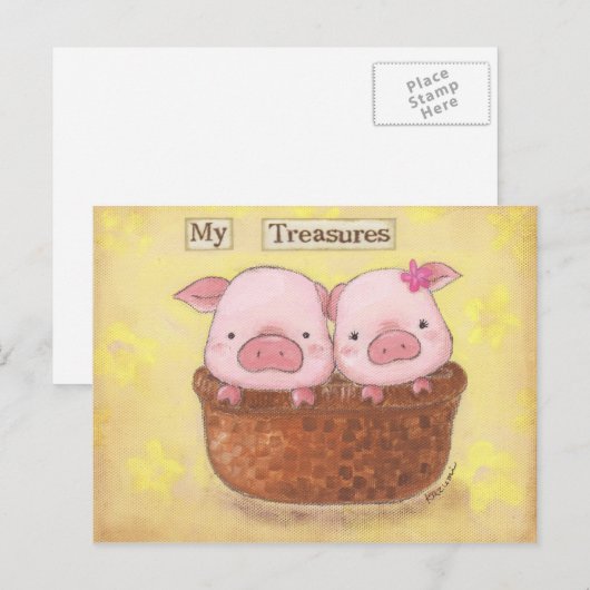 Mijn Briefkaart Treasures (Voorkant / Achterkant)