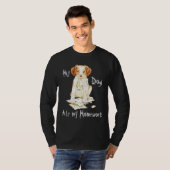 Mijn Brittany Ate My Homework T-shirt (Voorkant volledig)