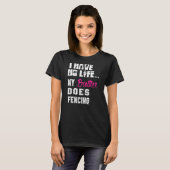 Mijn Broeder Fencing T-shirt (Voorkant volledig)